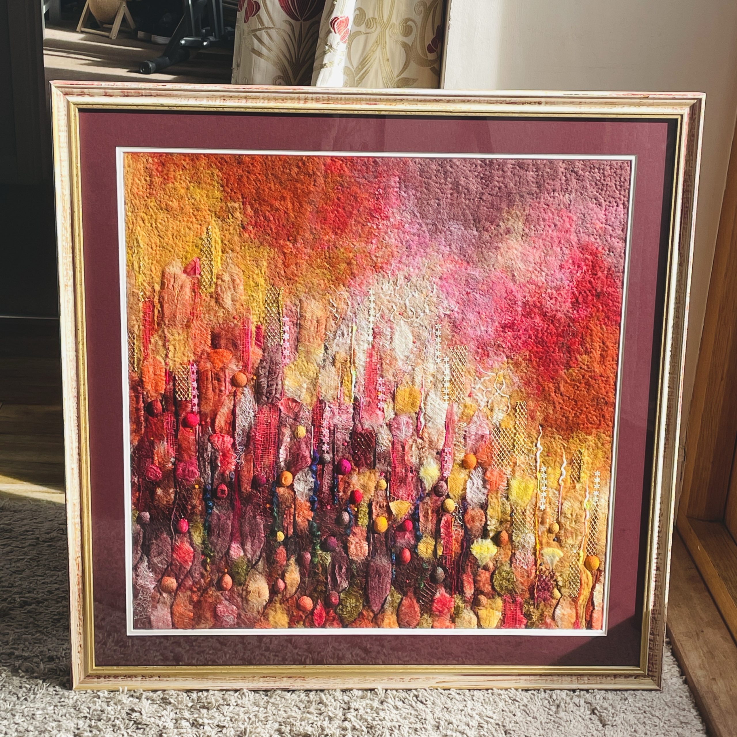 Fibre Art Jewels at Dawn